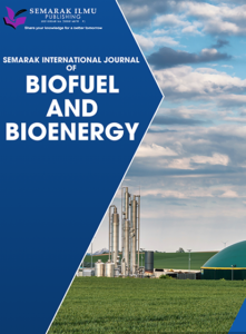 Semarak International Journal of Biofuel and Bioenergy (SIJBB)