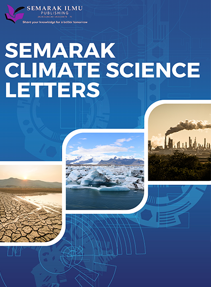 Semarak Climate Science Letters (SCSL)